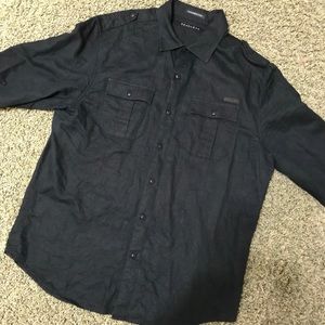 Sean John Black Long Sleeve tailored fit